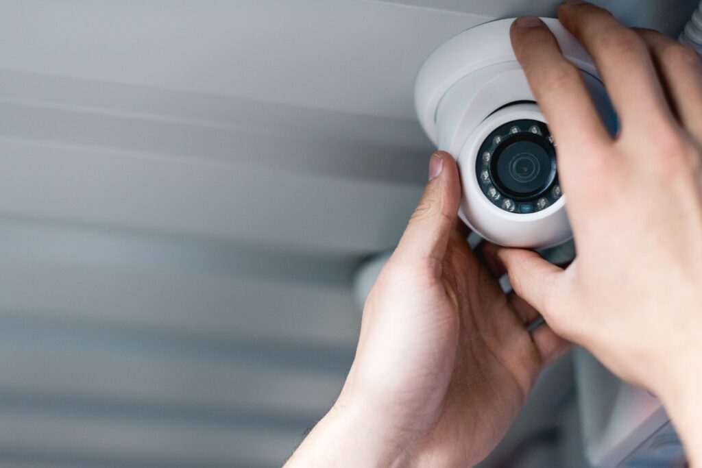 security camera installation in Kitchener